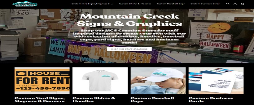 Order your Custom Business Gear On-line!